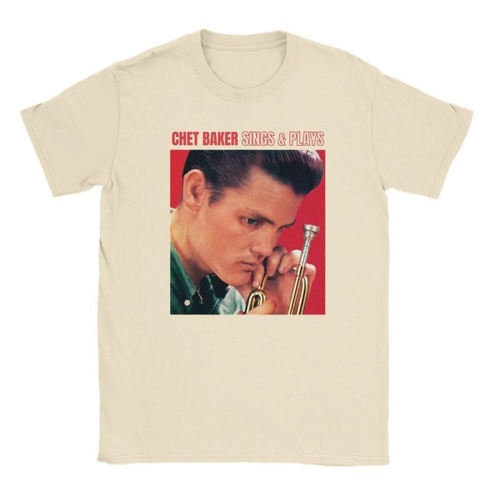 Chet Baker Jazz Echo Tee: Vintage Trumpet Harmony | Jazz Lovers gift | Chet Baker tee | Chet Baker Fans gift | Chet Baker Shirt