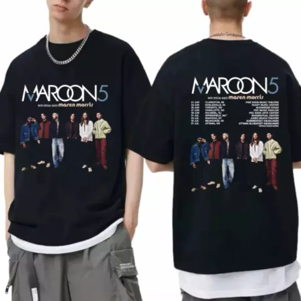 Maroon 5 2024 Tour Shirt, Maroon 5 Band Fan Shirt, Maroon 5 Concert Shirt