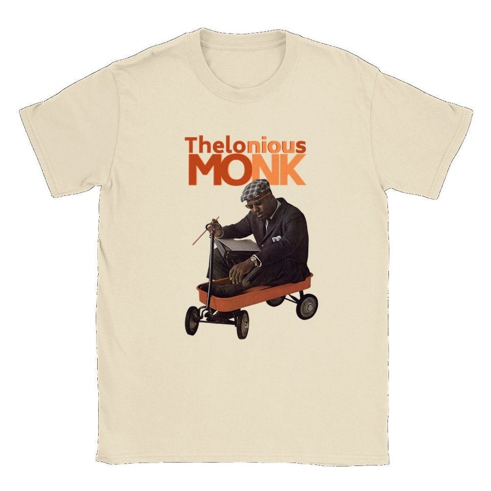 Thelonious Monk Jazz Master Tee: Vintage Homage to a Musical Genius | Jazz Legends Shirt | Jazz Lovers Gift | Icon Jazz Shirt