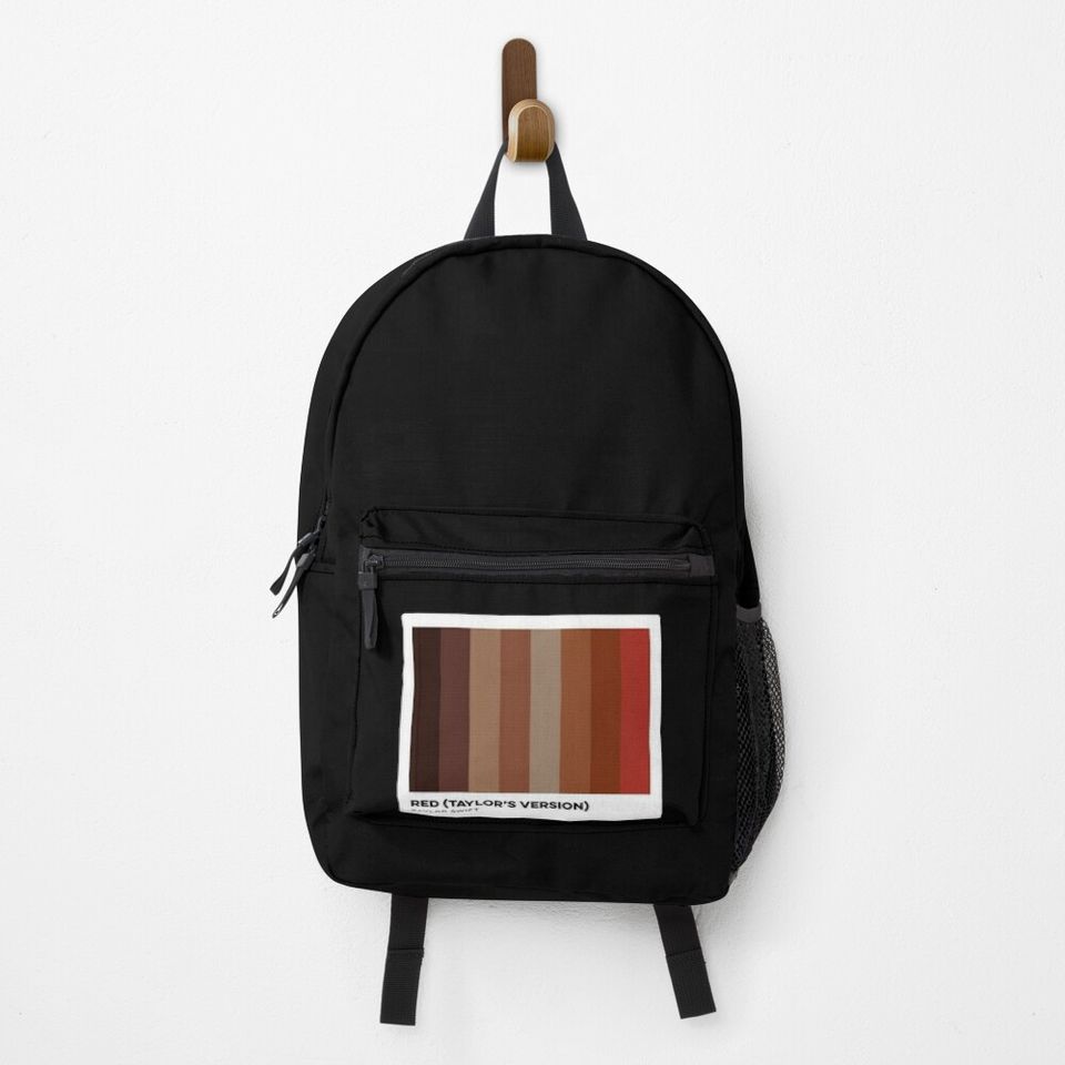 Red (Taylo version) Color Palette Design Backpack