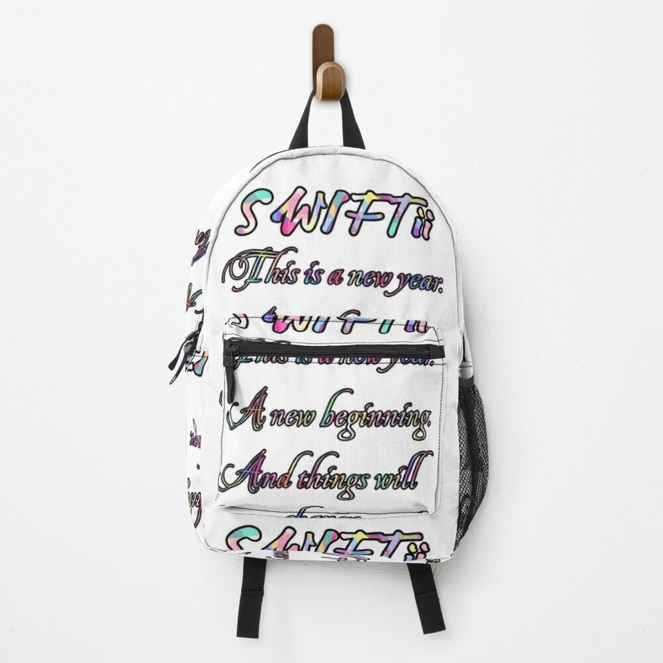Taylor Quotes Backpack, Back to School Backpack