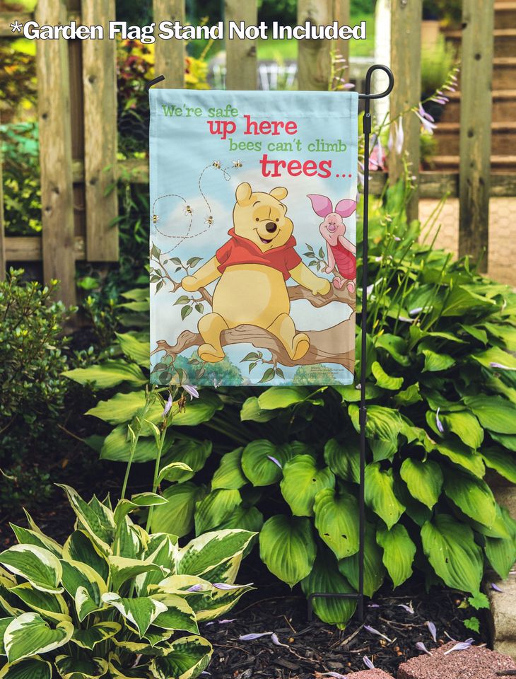 Disney Bees in the Trees Pooh and Piglet Garden Flag