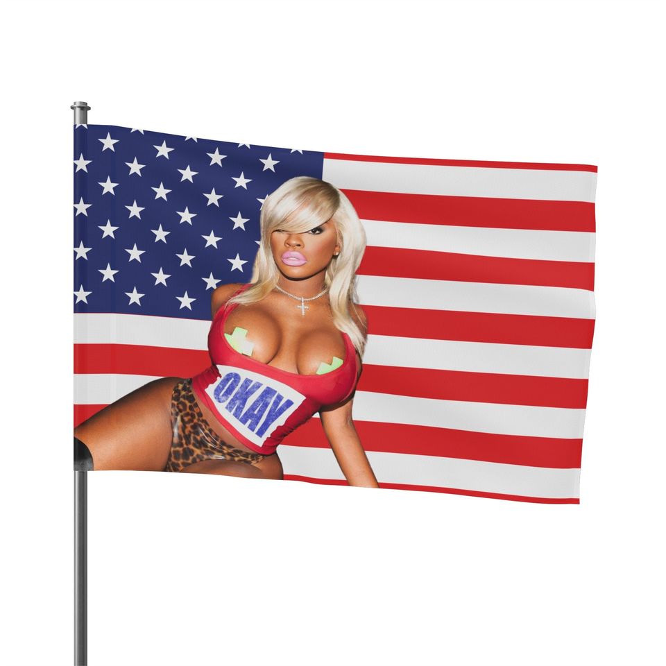 JT City Girls American Flag - Funny Meme