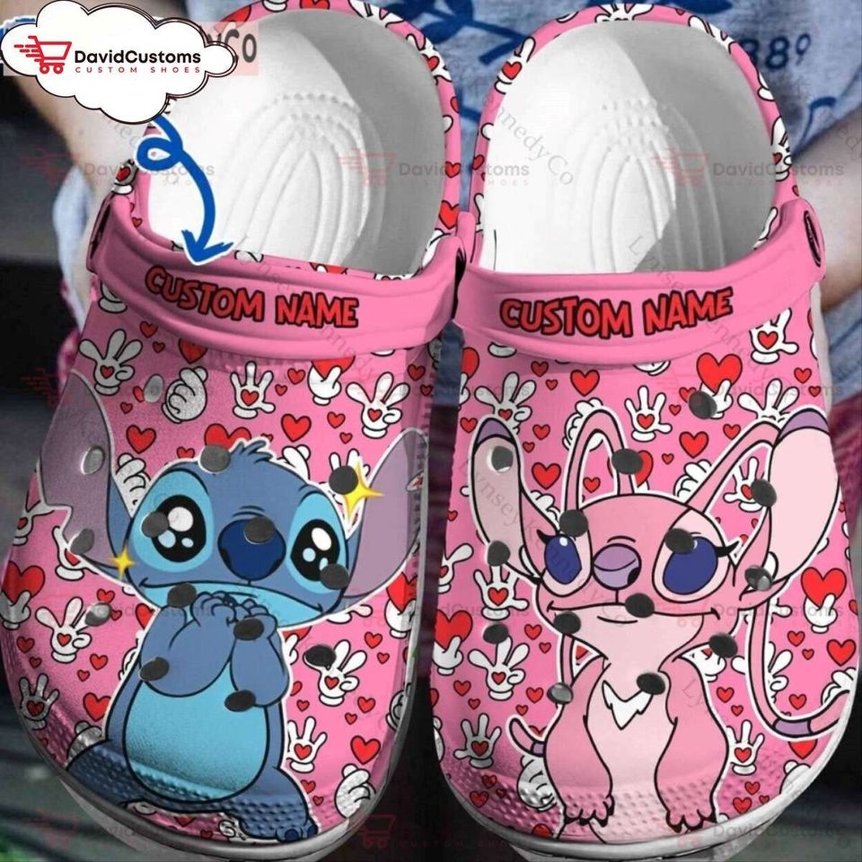 Celebrate The Magic Of Disney With Lilo And Stitch Custom  Personalize , Personalized Clogs