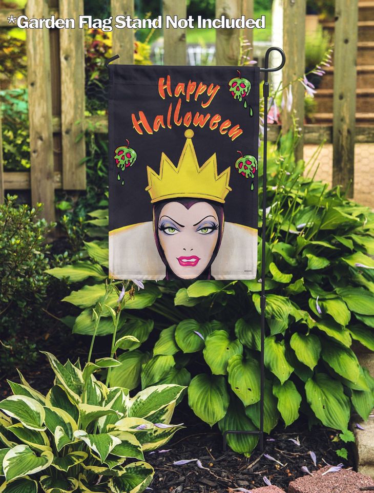 Disney Halloween Evil Queen Garden Flag