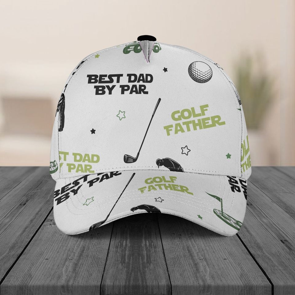Best Dad By Par Hat For Dad, Golf Team Hat, Golf Gift, embroidered golf Hat