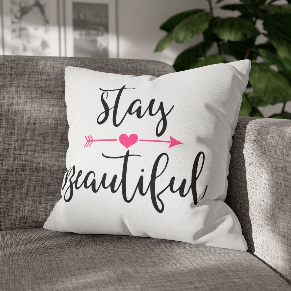 Taylor Stay Beautiful Pillow, Taylor Home Decor