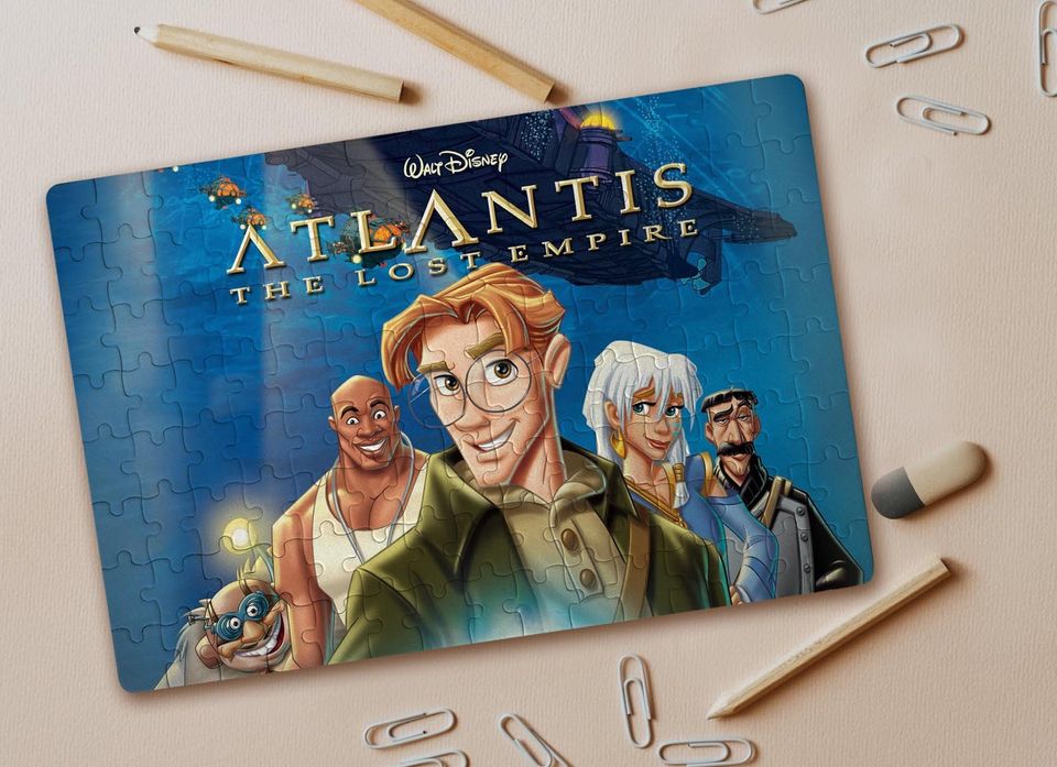 Disney Atlantis, The Lost Empire, Adventure, Gift Jigsaw Puzzle
