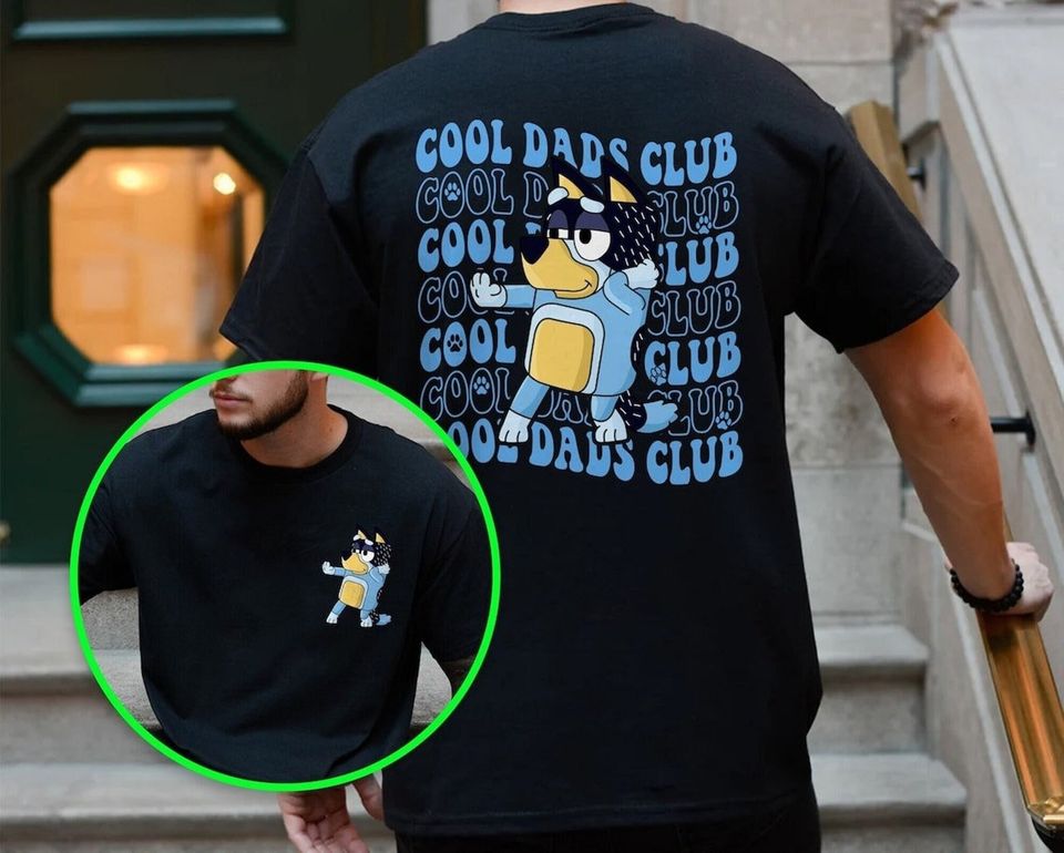 Cool Dad Shirt, Father's Day Shirt, Bandit Cool Dad Club T-Shirt