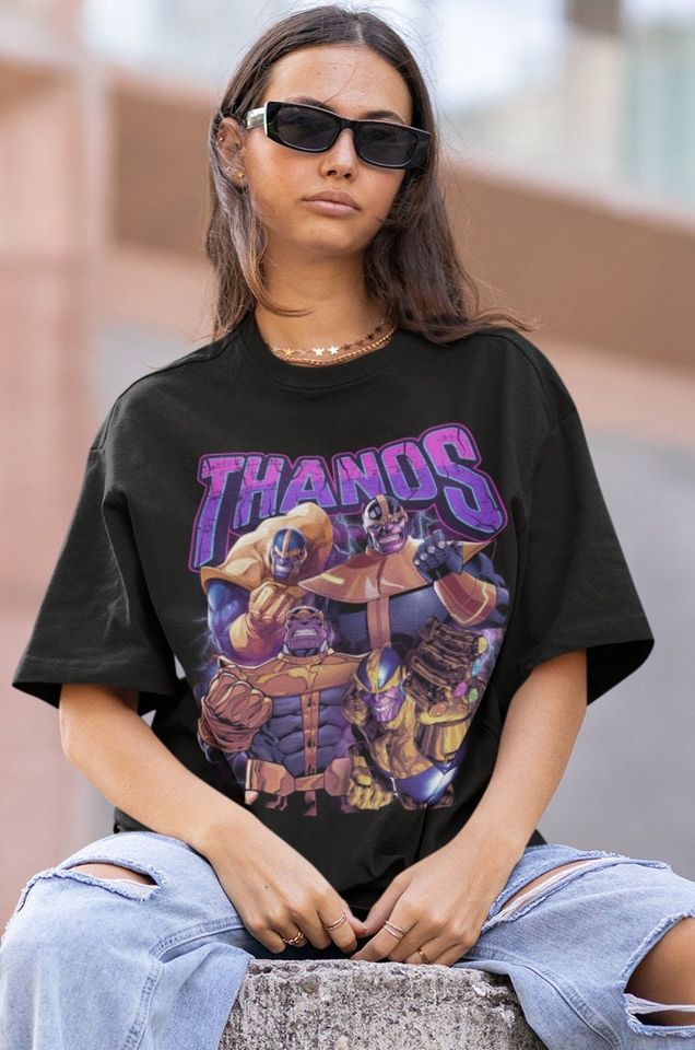 THANOS | Thanos Tshirt | Thanos Cartoon Avengers Shirt | Thanos Avengers Tee