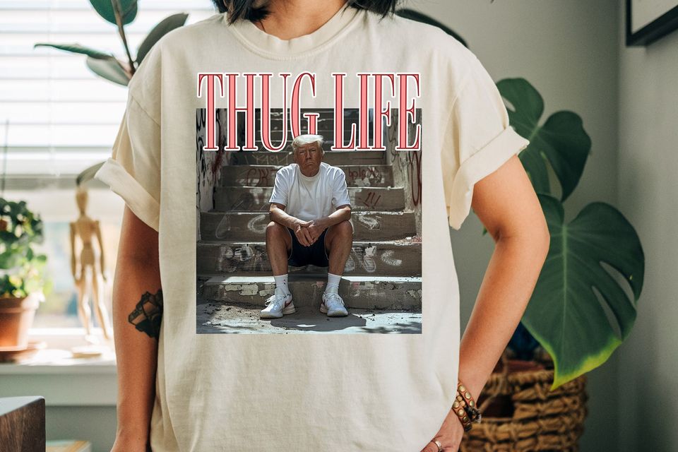 Donald Trump Thug Life Shirt, Viral Thug Life Trump T-Shirt,
