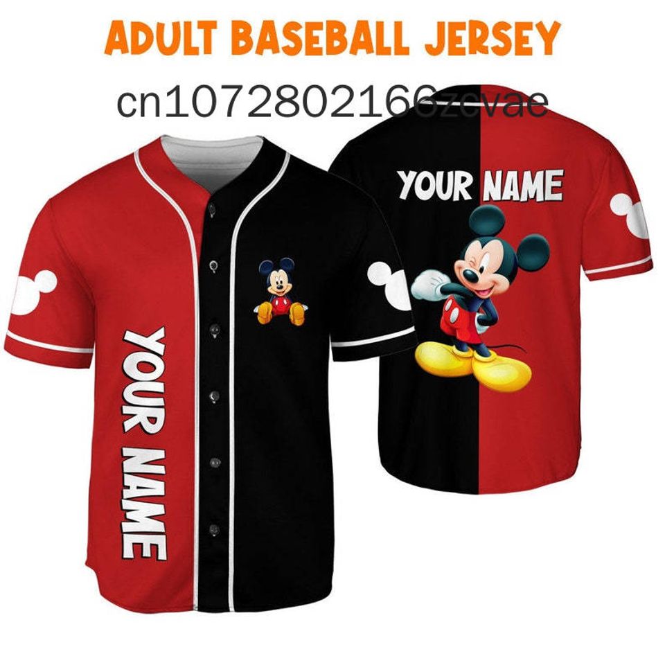 Disney Mickey Mouse Baseball Jersey