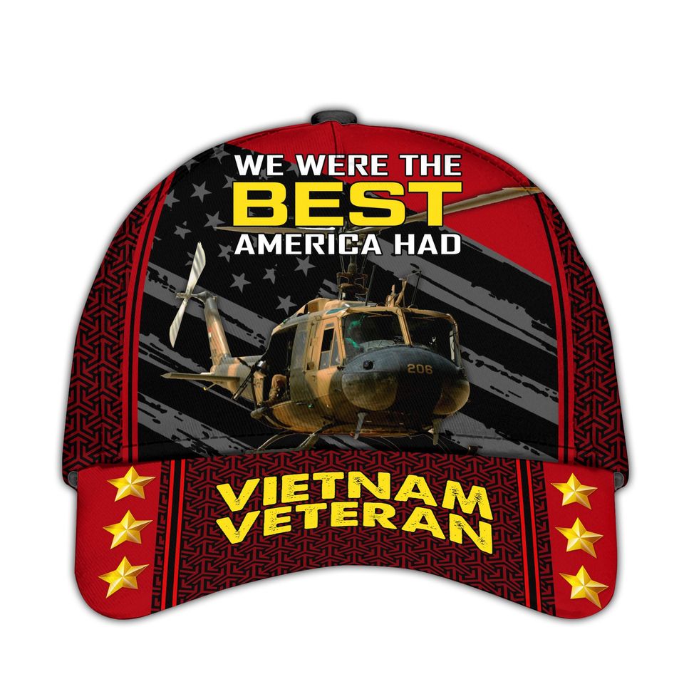 Vietnam Veteran Hats Military Ball Caps Patriotic Caps For Men Veterans Day Gift Ideas Proud US Veteran Dad Hat