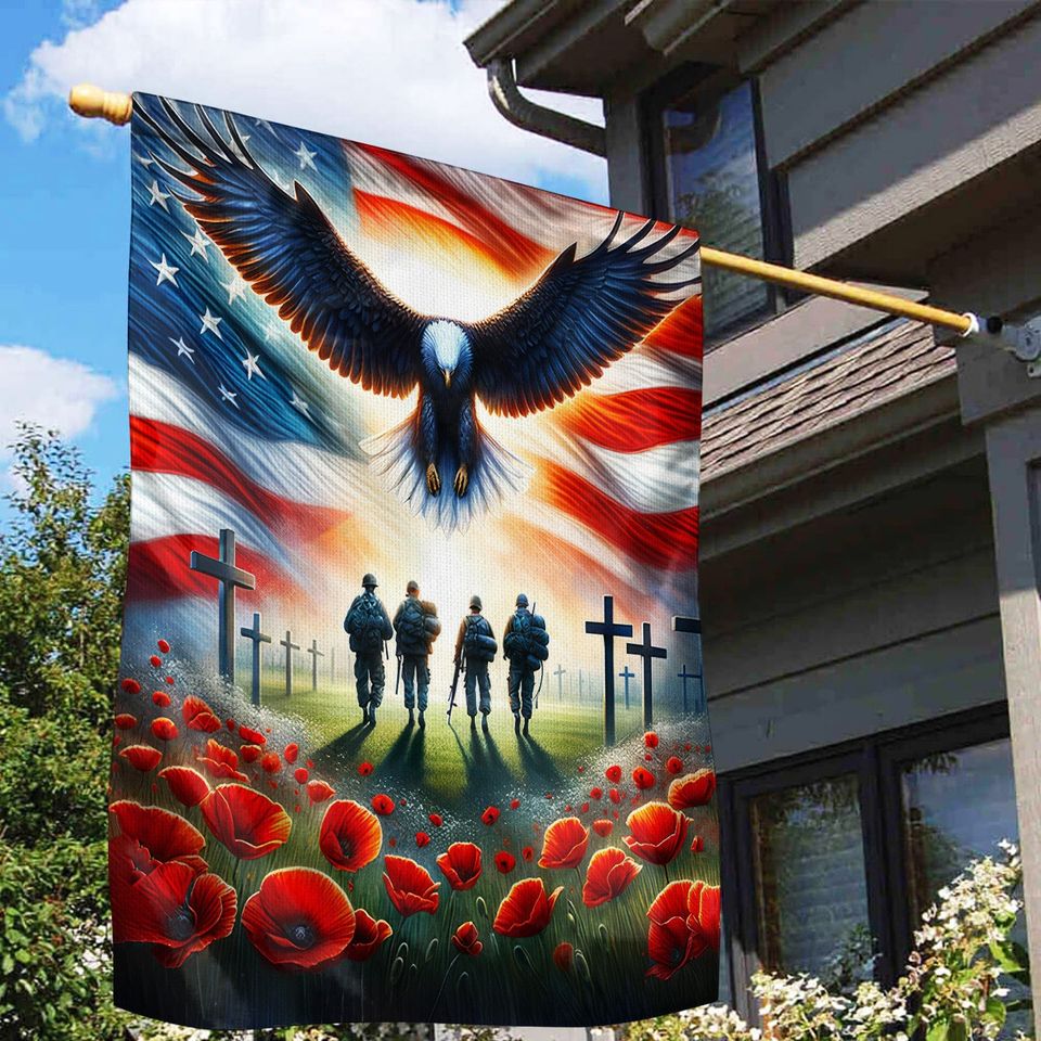 Memorial Day Flag For Veterans Outdoor Decoration House Flag