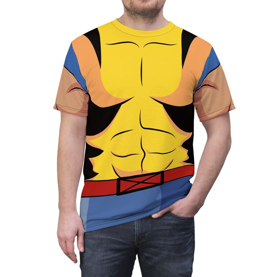 Wolverine Unisex Shirt, Mutants Human Costume, Logan Cosplay