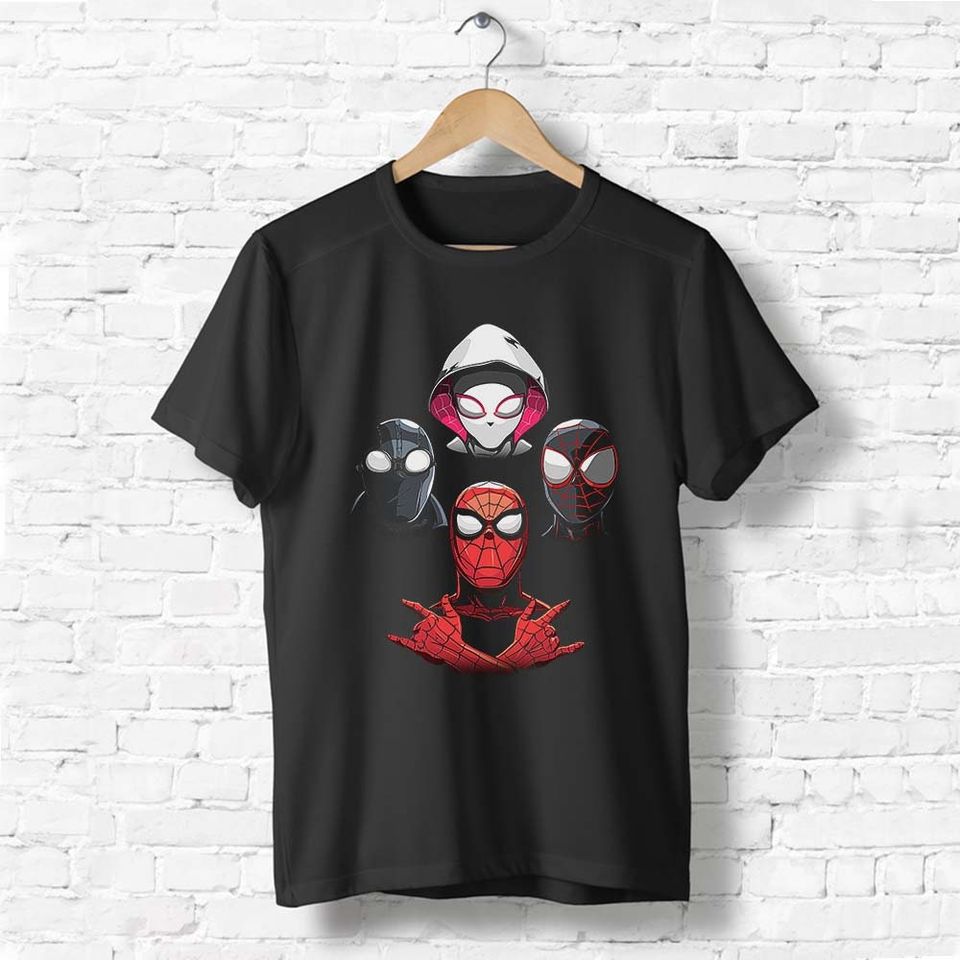 Queen Bohemian Rhapsody Spider-Man Avenger Superhero Unisex T-Shirt