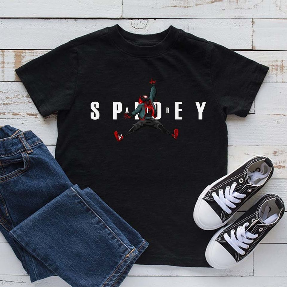 Spider-Man Spidey Unisex T-Shirt V-Neck Tee Shirt