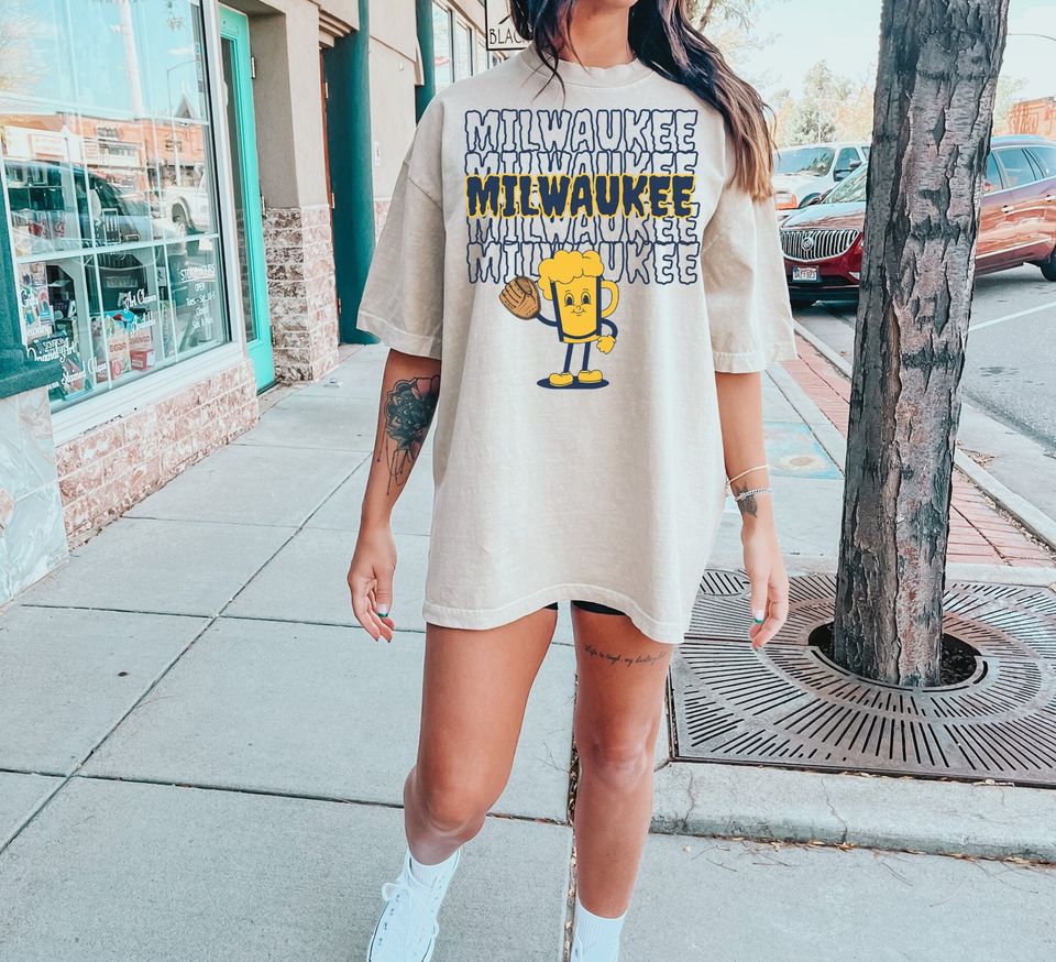 Milwaukee Baseball Team: Baseball T-shirt, Brewers Shirt - Perfect gift for Brewers Fans