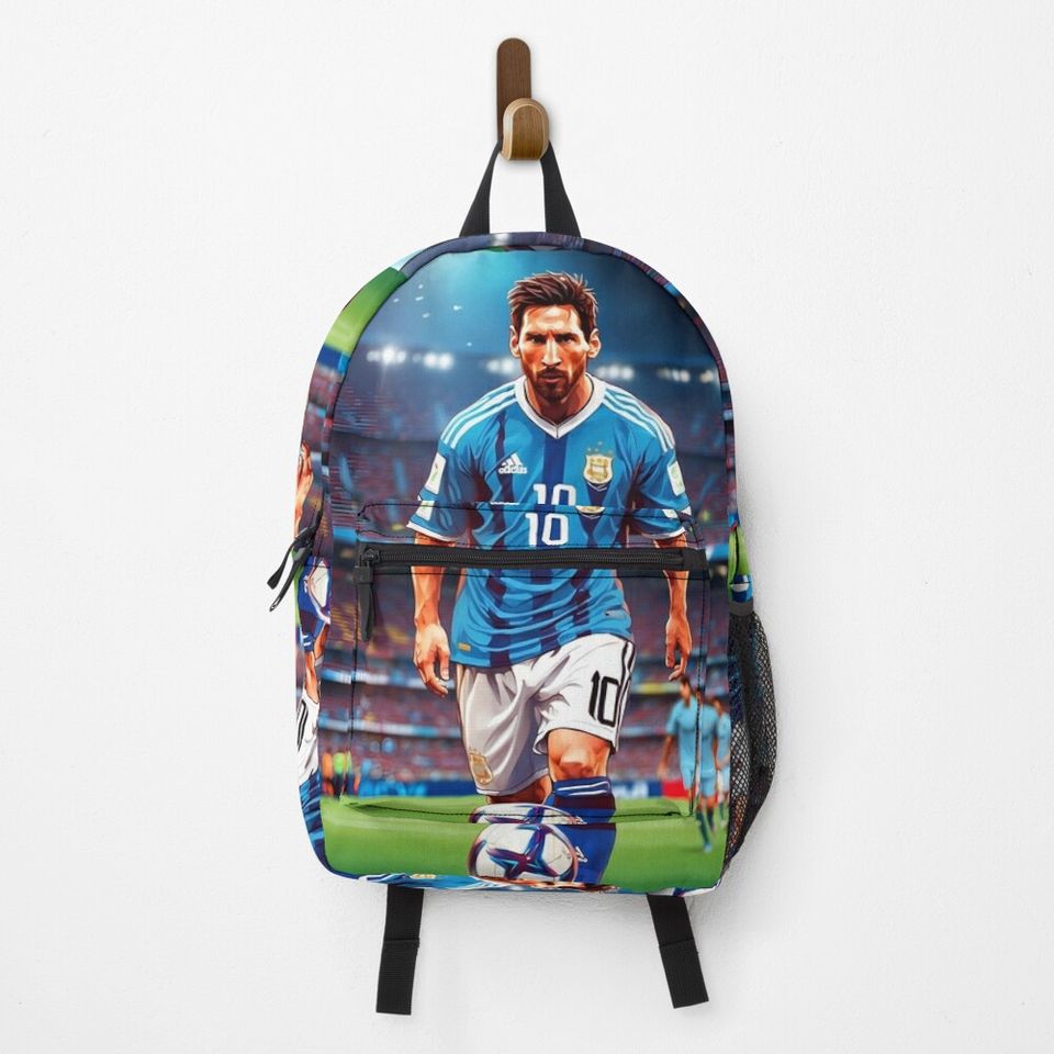 Fan-Designed: Messi Mania in Every Stitch - Lionel Messi Backpack