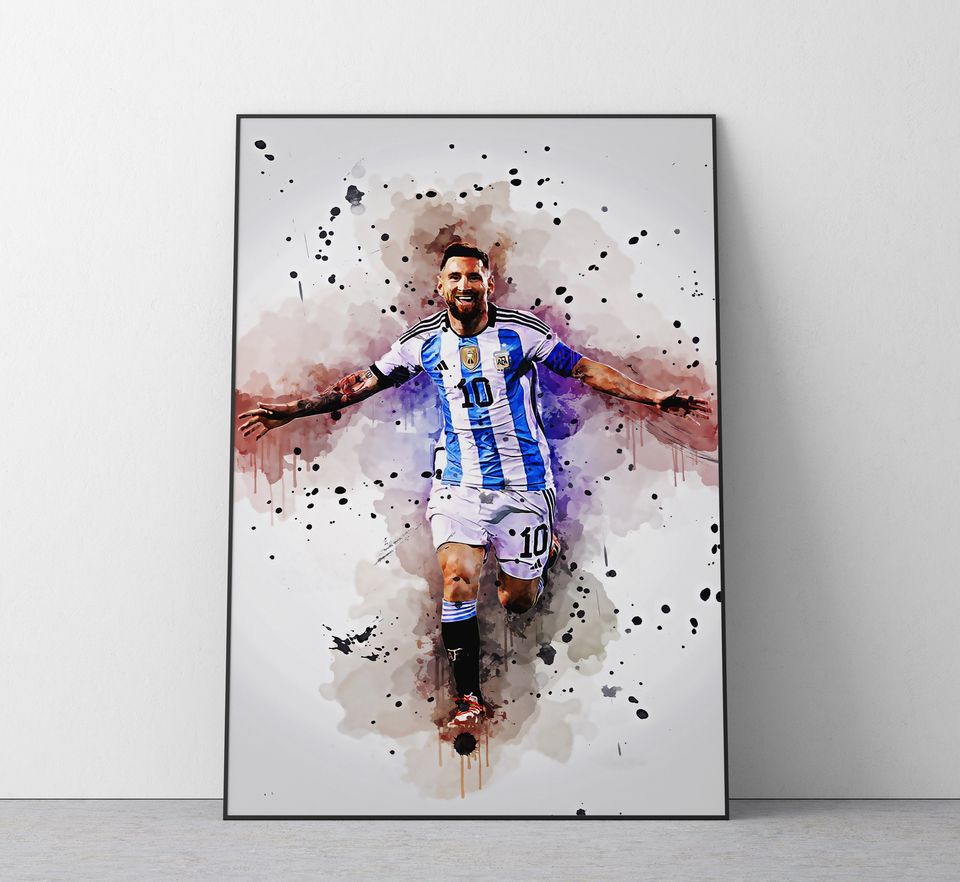 Lionel Messi Argentina Poster