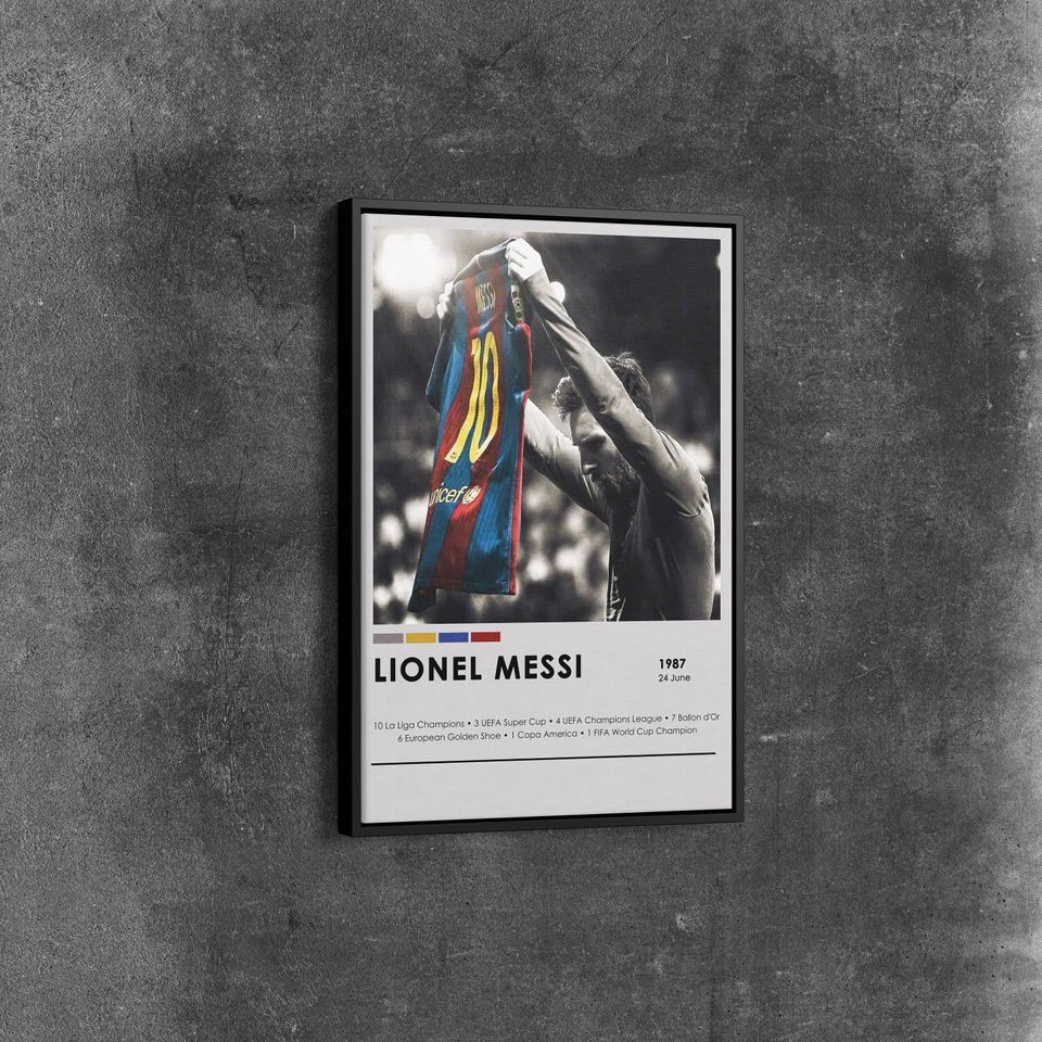 Messi Goat Poster