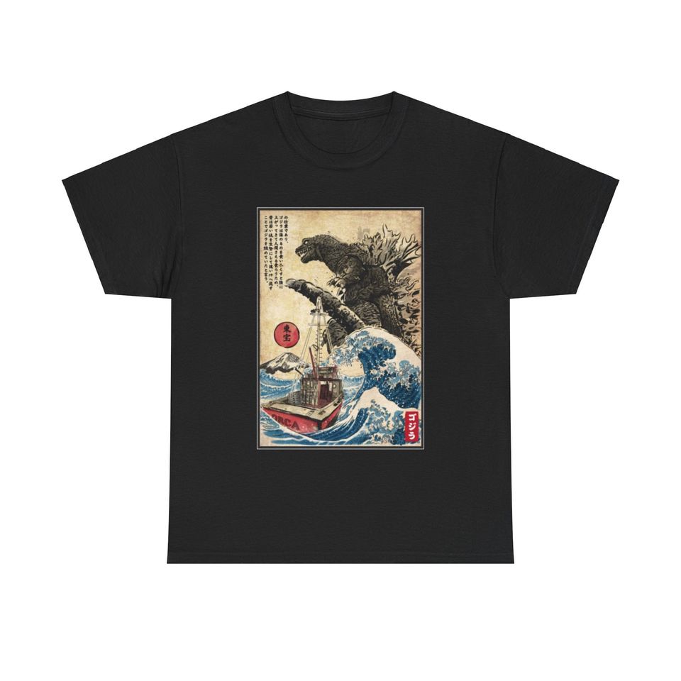 god zilla Shirt, god zilla Minus One, Orca in Japan T-Shirt, Vintage Monster Shirt