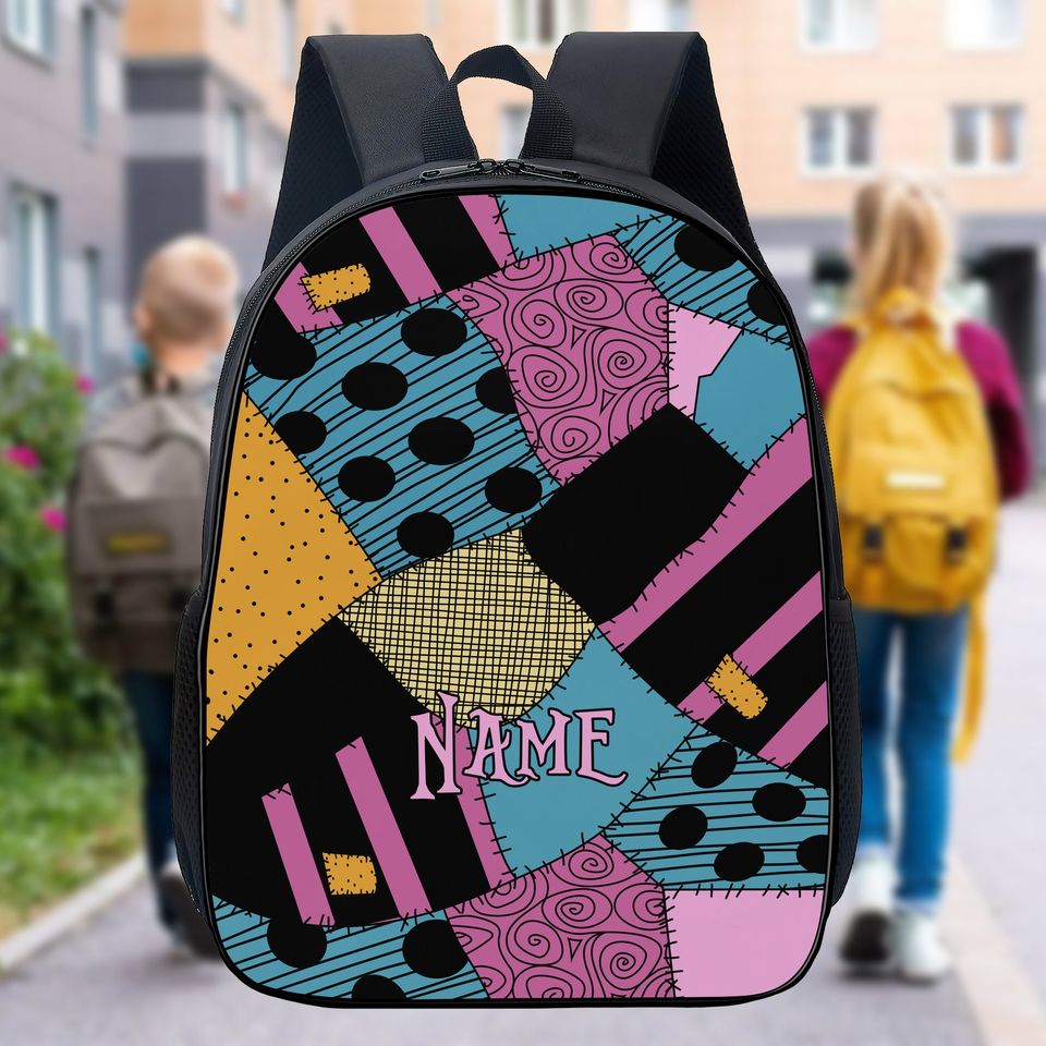 Personalize Bag Halloween Horror Backpack, Back To School Bag