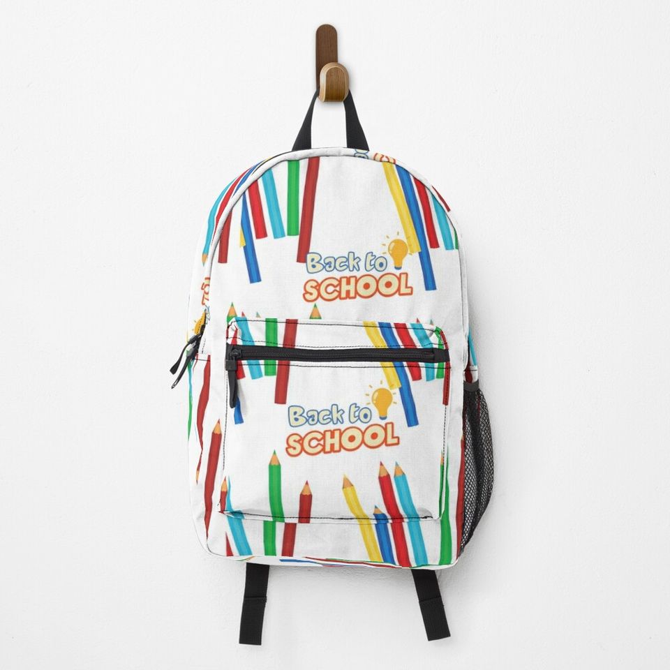 back to school , back to school vibes Backpack