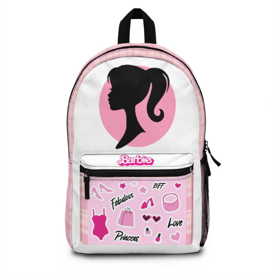 barbie backpack Pink Doll Backpack