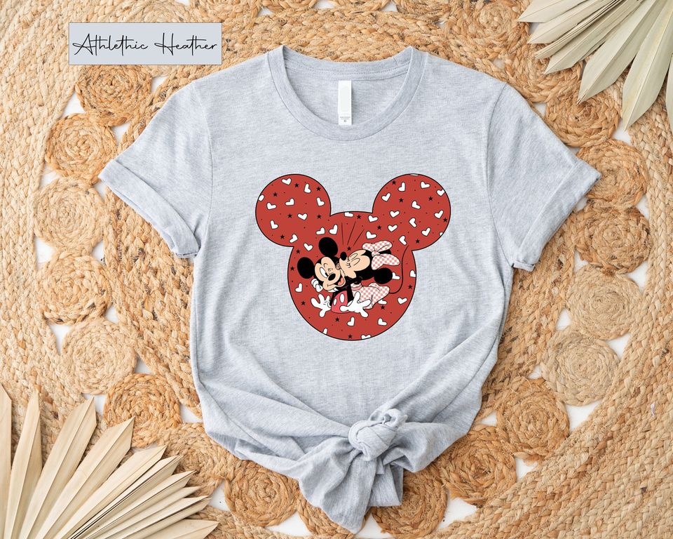 Disney Valentine Shirt, Mickey And Minnie Valentine Shirt