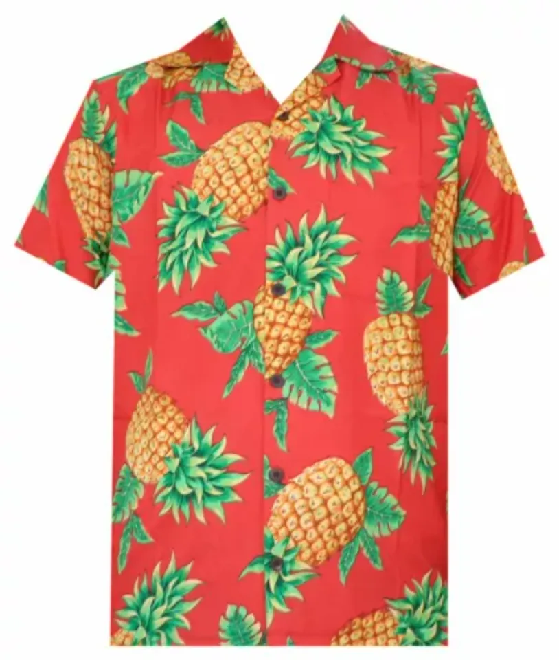 Hawaiian Shirts for Men Aloha Party Casual Camp Button Down