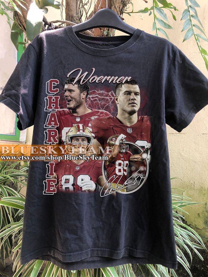 Vintage 90s Graphic Style Charlie Woerner T-Shirt, Charlie Woerner shirt, Retro American Football Bootleg Gift