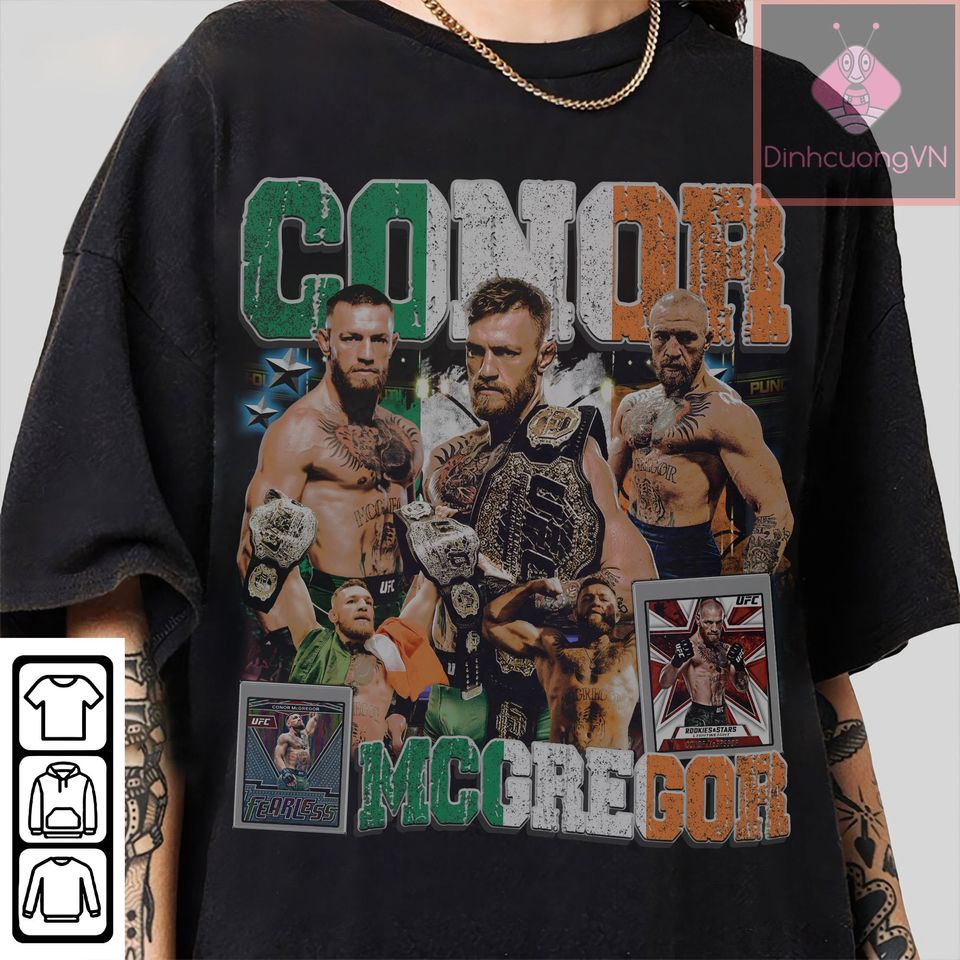 Vintage 90s Graphic Style Conor McGregor T-Shirt