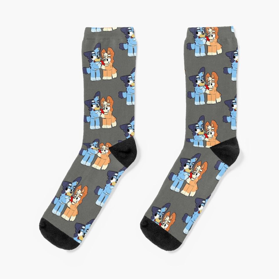 BlueyDad Friendship Socks