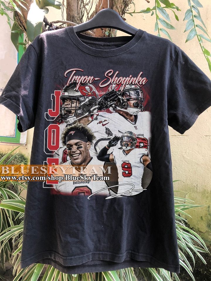 Vintage 90s Graphic Style Joe Tryon-Shoyinka T-Shirt, Joe Tryon-Shoyinka shirt