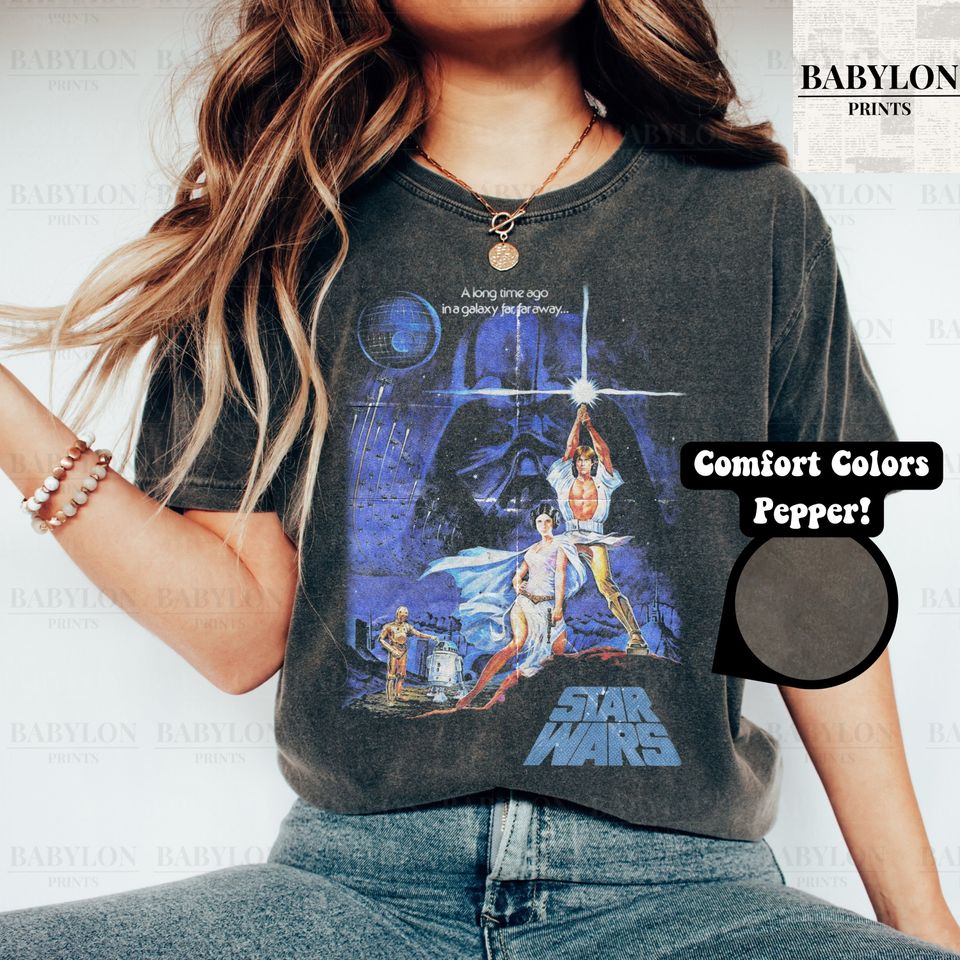 Vintage Star Wars Shirt Retro Disney Star Wars Shirt