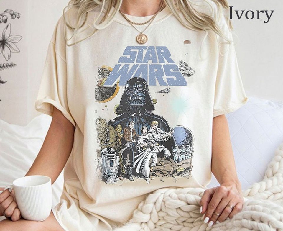 Vintage Star Wars Shirt, Galaxys Edge Shirt, Star Wars