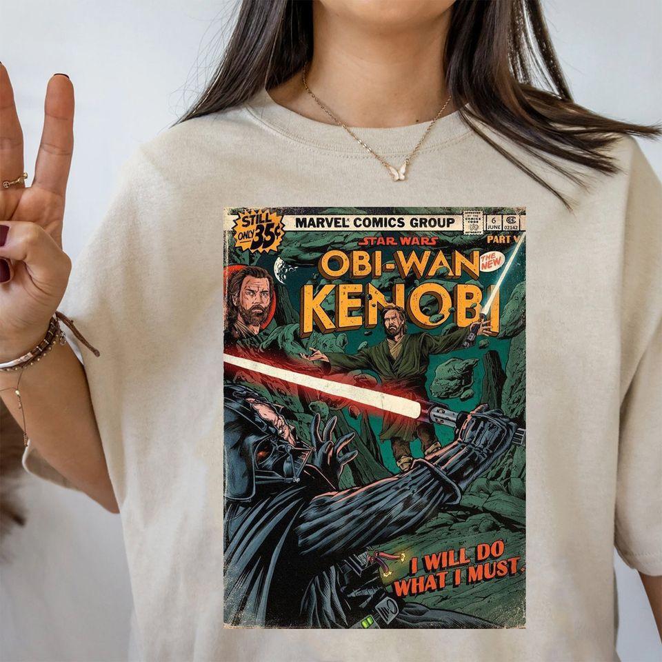 Obi-Wan Kenobi Shirt, Kenobi Star Wars, Vintage Star Wars