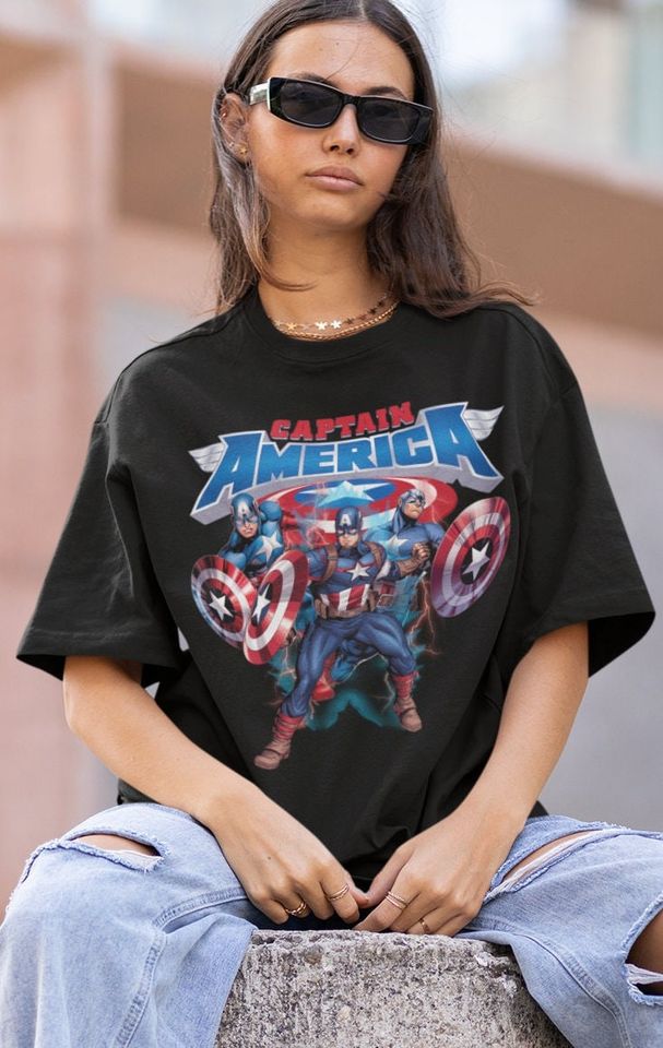 CAPTAIN AMERICA | Captain America Tshirt | Captain America Cartoon Avengers