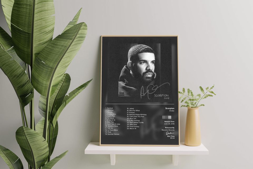 DRAKE SCORPION ALBUM | Album Poster