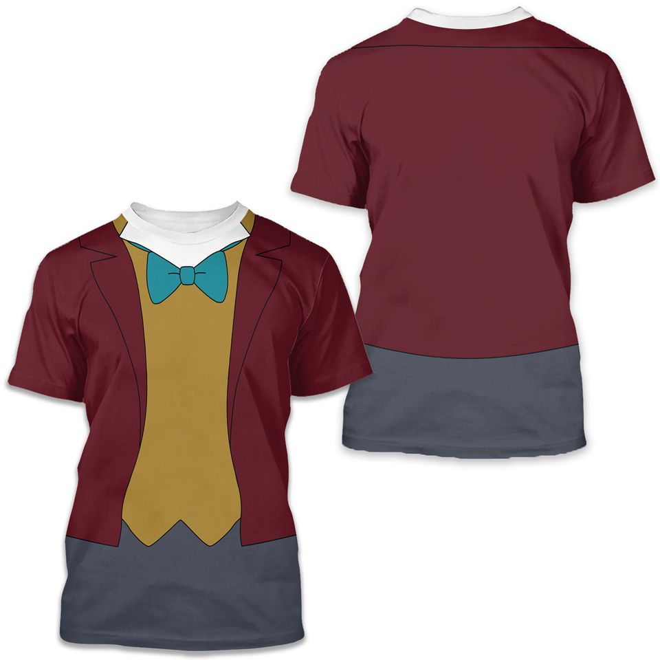 Mr. Toad Disney 3D T-Shirt | ID 20828403 by DaviCross | Printblur