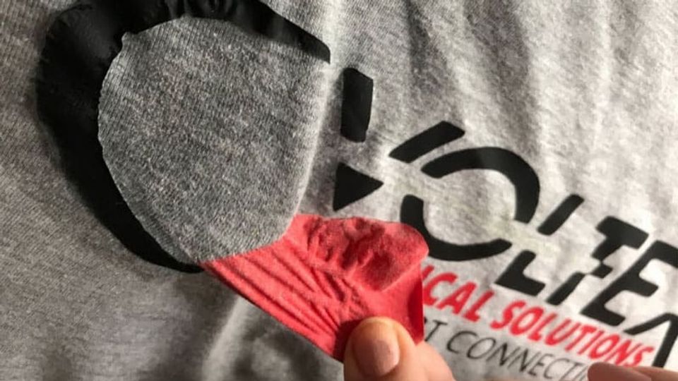 Cracking in graphic tees