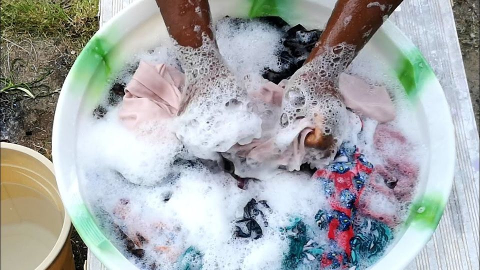 Washing graphic tees by hand