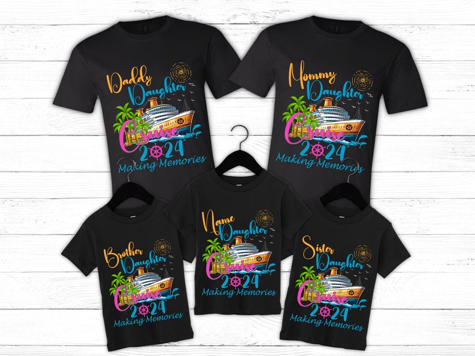Making Memories One Cruise At A Time Shirt, Custom Family Cruise Shirts, Cruisemas Tshirt, Cruise Group Shirts, Funny Cruise Vacation Tee