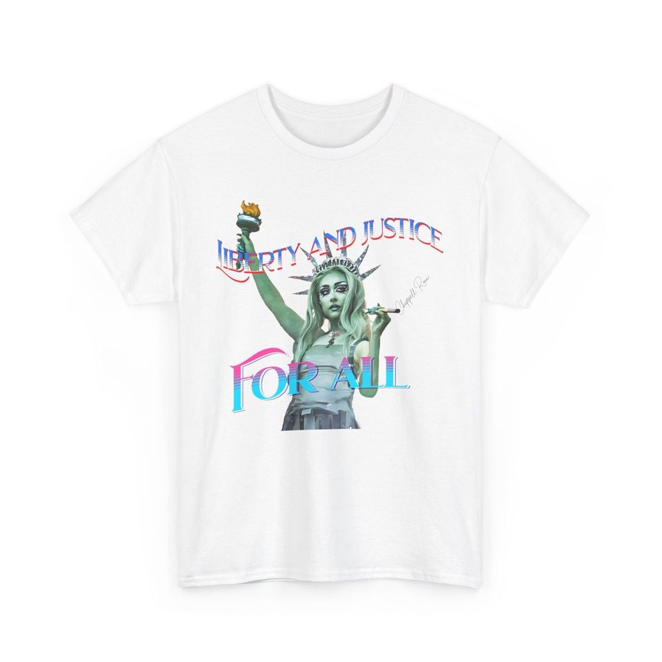 Gov Ball Chappell Roan T Shirt - lady liberty, midwest princess, whitehouse Unisex short sleeves multiple colors full sizes t-shirt, trending shirt, gift for fan