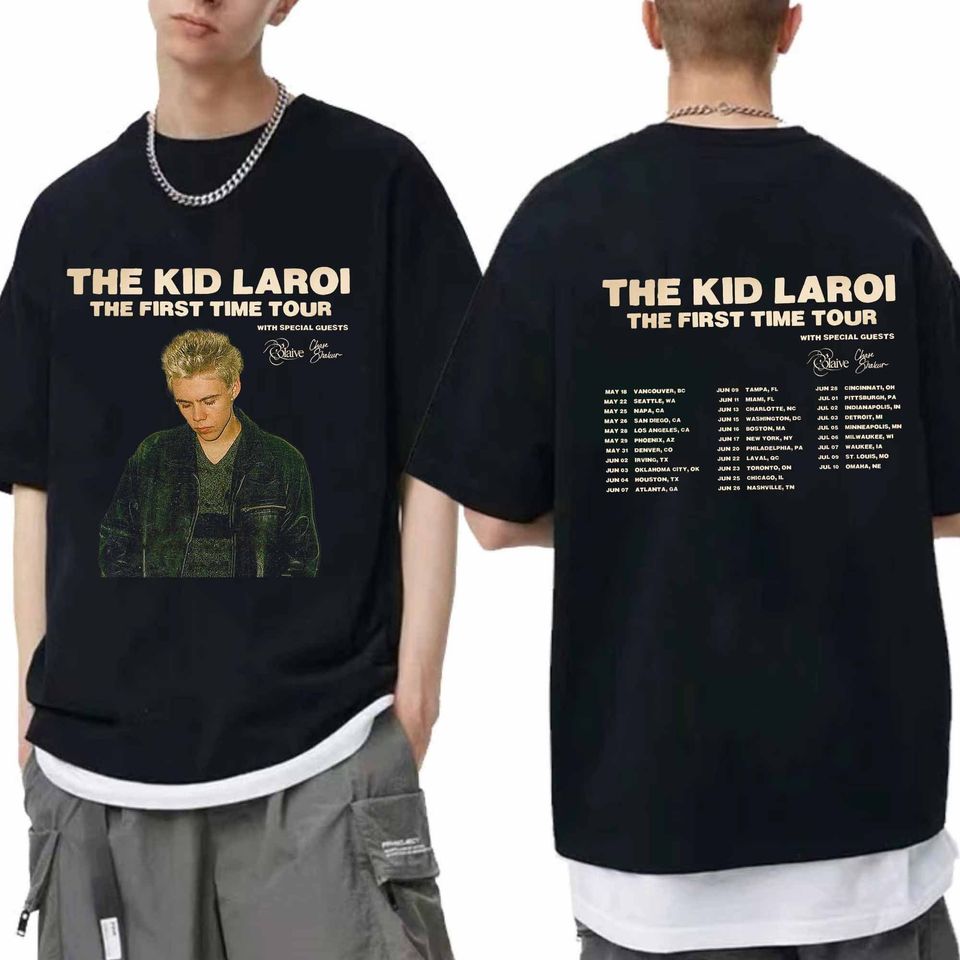 The Kid Laroi - The First Time Tour US 2024 Shirt, The Kid Laroi Fan Shirt, The Kid Laroi 2024 Concert Shirt, The First Time Tour 2024 Shirt