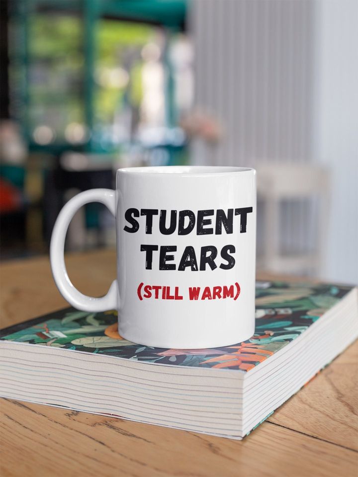 Student Tears Still Warm Teacher Mug Funny Teacher Mug Teacher Gifts Back to School Mug Best Teacher Mug Back to School Gifts