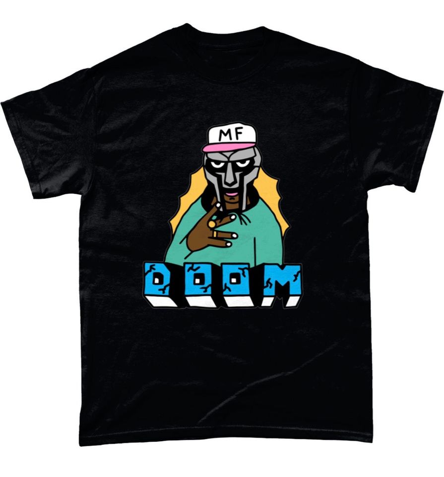 MF Dooom shirt  Unisex short sleeves graphic T-shirt, Multiple colors shirt, trending shirt, hiphop fan gift