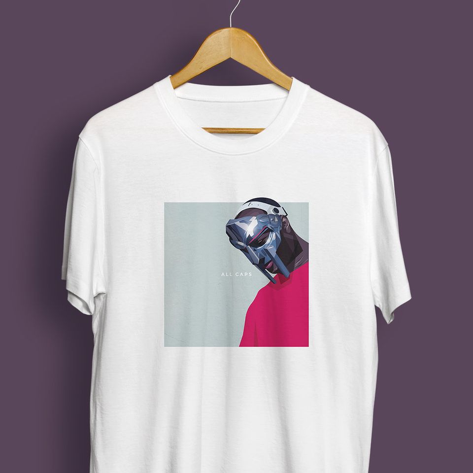 T-Shirt - MF Dooom Unisex short sleeves graphic T-shirt, Multiple colors shirt, trending shirt, hiphop fan gift