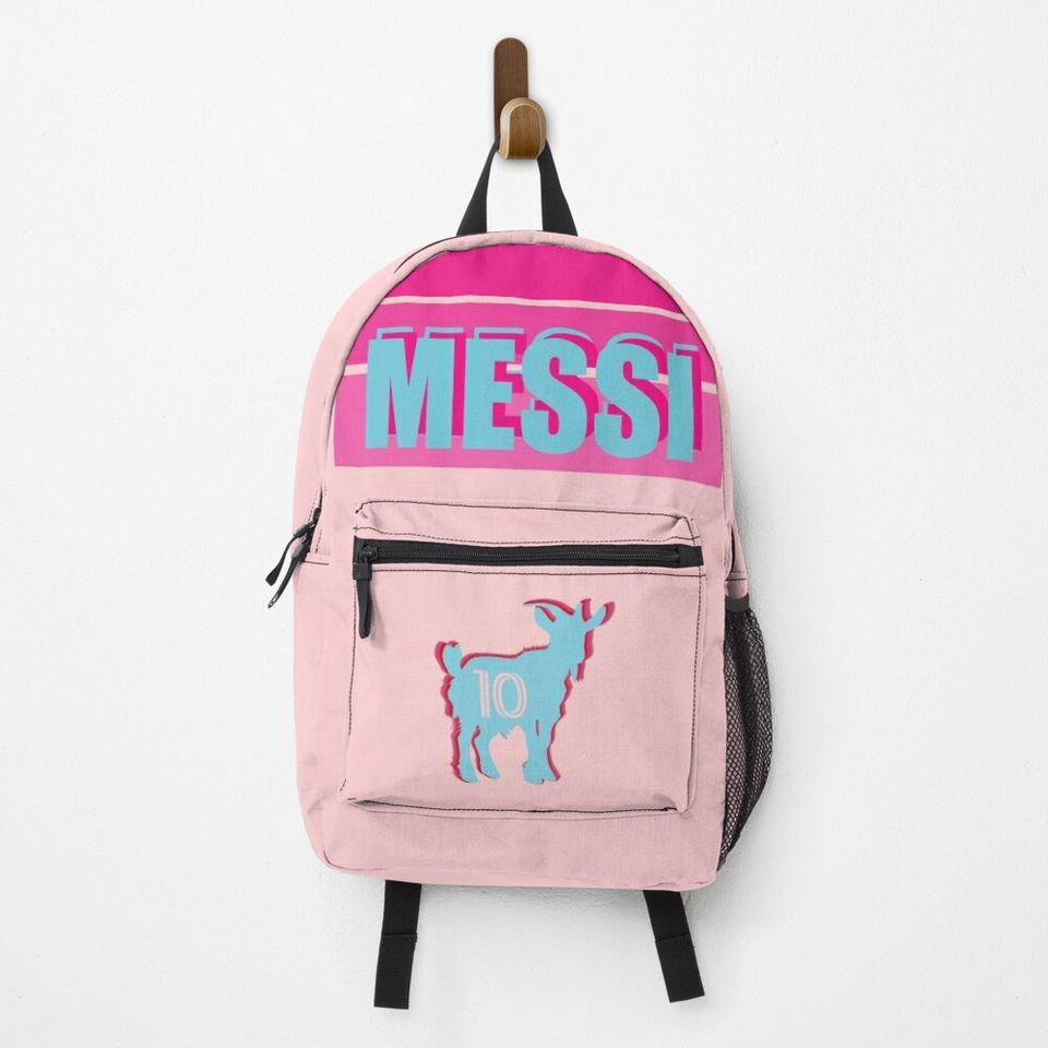 Messi with Inter Miami style is different and attractive Backpack, Messi Design Inspiration , Backpack for Kids, Sports Bag, School Bag